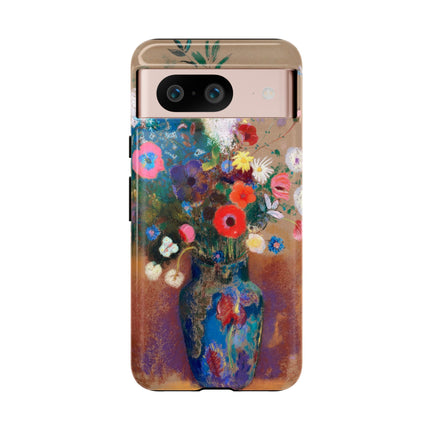 Bouquet of Flowers by Odilon Redon Phone Cases