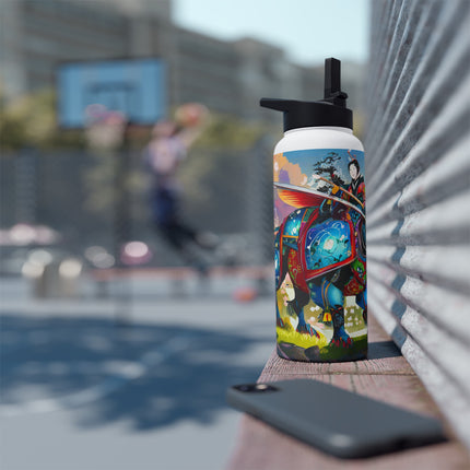 Bio-Mech Beast Stainless Steel Water Bottle