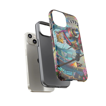 Cyberpunk Leopard Phone Cases