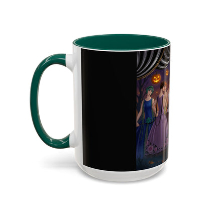🏹🎃 Cupid's Arrow At Pumpkin Moon Manor Colorful Mug – Romantic Halloween Charm