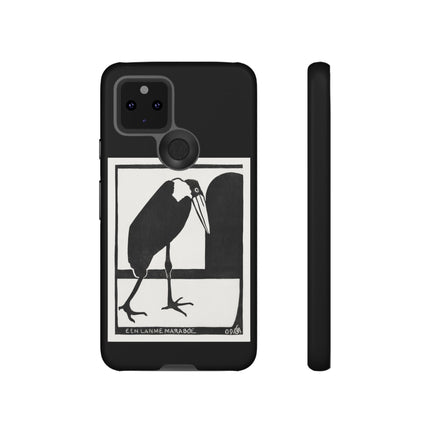 A Lame Marabou by Samuel Jessurun de Mesquita Phone Cases