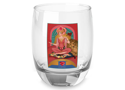 July & Ruby (from the Gem Series) by Sofia Chiostri Whiskey Glass