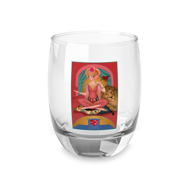 July & Ruby (from the Gem Series) by Sofia Chiostri Whiskey Glass