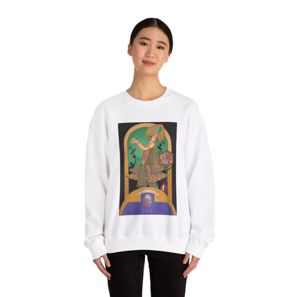 October & Opal, Tourmaline (from the Gem Series) by Sofia Chiostri Heavy Blend™ Crewneck Sweatshirt
