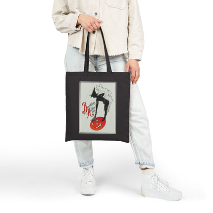 Bewitching Halloween Cotton Canvas Tote Bag