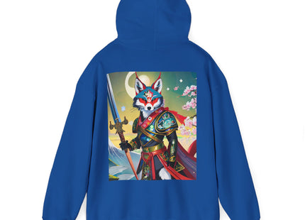 Cyberpunk Samurai Fox – Heavy Blend™ Hooded Sweatshirt