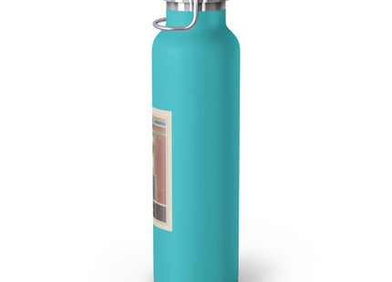 Pompeii Wall Pl.20 by Victor Steeger Copper Vacuum Insulated Bottle, 22oz