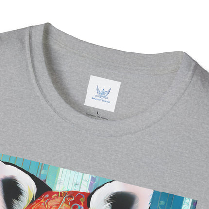 Cybernetic Red Panda Softstyle T-Shirt