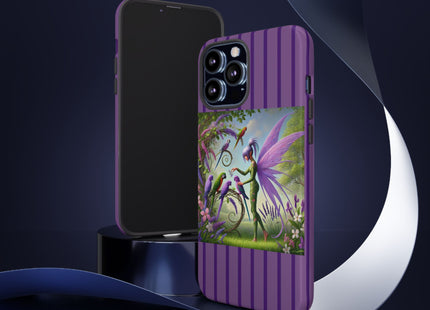 Lavender-Winged Fairy Phone Cases