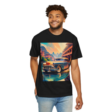 1953 Buick Roadmaster Unisex Garment-Dyed T-shirt