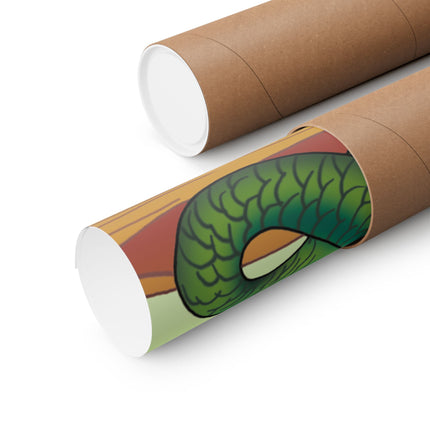 Siren Serenade Premium Matte horizontal posters