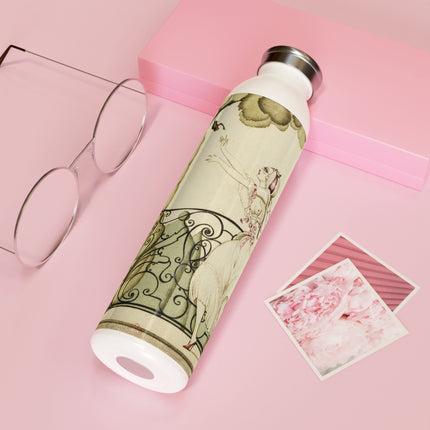 Sur talons rouges (On Red Heels) pl 02 by Gerda Wegener Slim Water Bottle