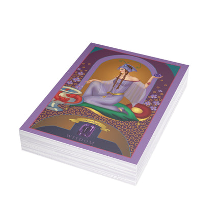 February & Amethyst (from the Gem Series) by Sofia Chiostri Postcards (envelopes included) - Bundles of 10, 30, 50 Pieces
