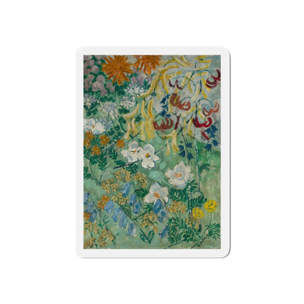 Flowers by August Babberger Die-Cut Magnets (5 Sizes)