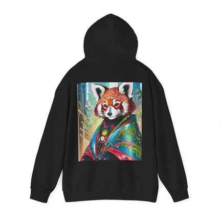 Cybernetic Red Panda – Heavy Blend™ Hooded Sweatshirt
