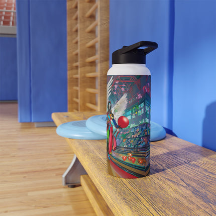 Samurai Robot Angels Stainless Steel Water Bottle