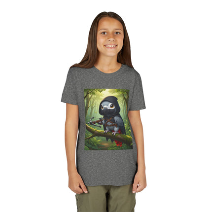 The African Grey Sentinel Youth Short Sleeve Tee