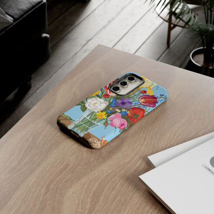 Spring Bouquet Phone Case – Vibrant Blooms & Whimsical Charm