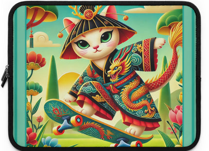 Dragon Dance on Wheels Laptop Sleeve