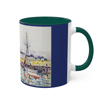 Le Croisic by Paul Signac Colorful Mugs, 11oz