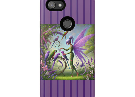 Lavender-Winged Fairy Phone Cases