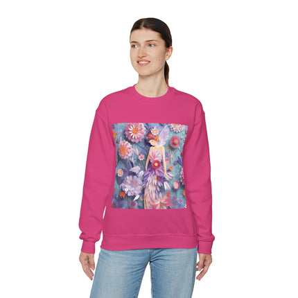 Aster Fairy Unisex Heavy Blend™ Crewneck Sweatshirt