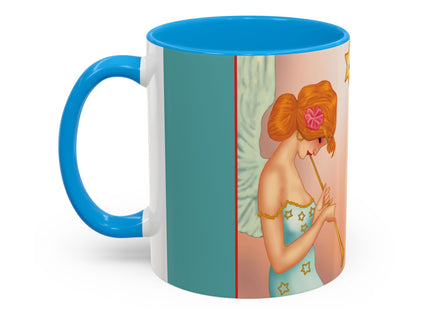 Heavenly Angel Duet Colorful Mugs (11oz, 15oz)