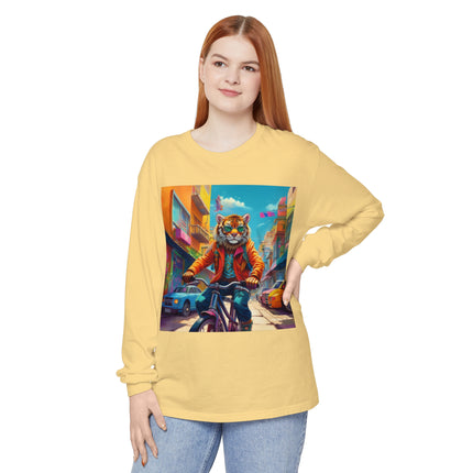 Urban Bike Ride Long Sleeve T-Shirt
