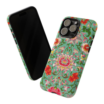 Colorful Floral Pattern by Owen Jones Phone Cases