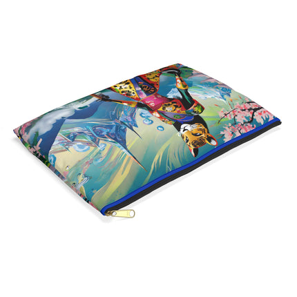 Cyber Cat Glamour Pencil Case
