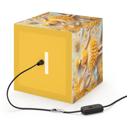 Dandelion Fairy Light Cube Lamp