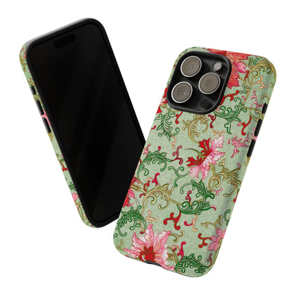 Flower Illustration by Owen Jones Phone Cases