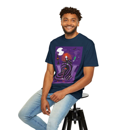 Mystic Elegance Unisex Garment-Dyed T-shirt