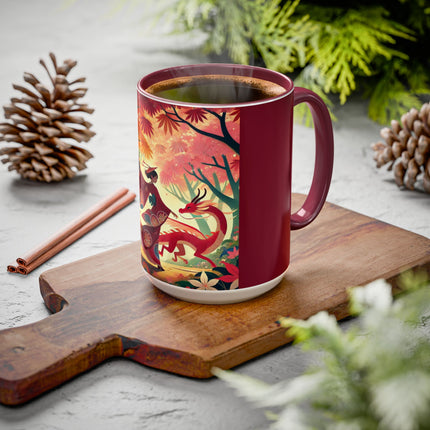 The Dragon Fairy’s Dance Colorful Mugs (11oz, 15oz)