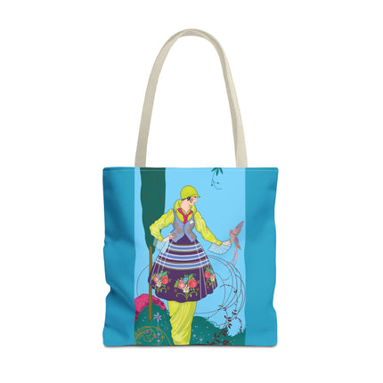 Exquisite Elegance by Umberto Brunelleschi Tote Bag (AOP)
