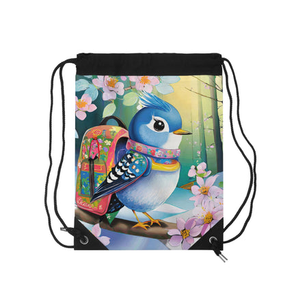 Baby Bluebird Drawstring Bag