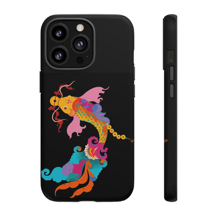 Golden Koi Phone Case – Lucky Swim & Vibrant Fortune