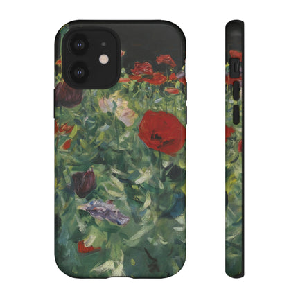 Poppies (A Study of Poppies for Carnation, Lily, Lily, Rose) by John Singer Sargent Phone Cases