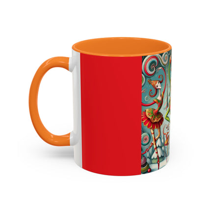 Christmas Ballet of the Absurd Colorful Mugs (11oz, 15oz)