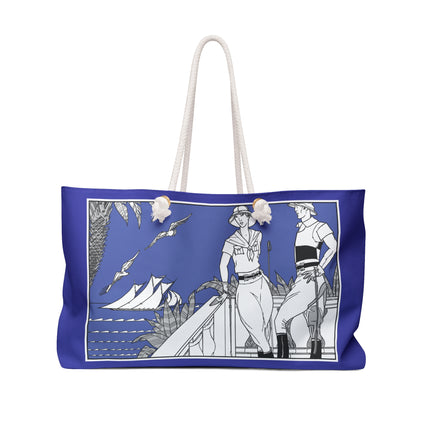 Coastal Elegance Weekender Bag