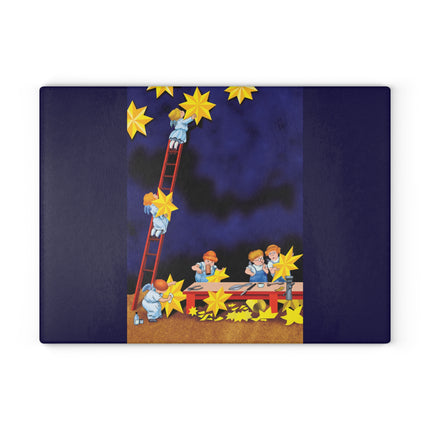 The Angels' Workshop Glass Cutting Board