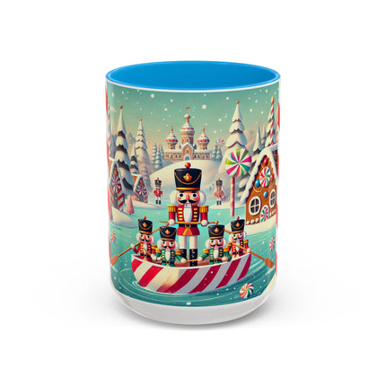 Nutcracker Candy-Striped Adventure Colorful Mugs (11oz, 15oz)