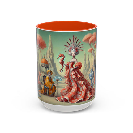 The Seahorse Court Colorful Mugs (11oz, 15oz)