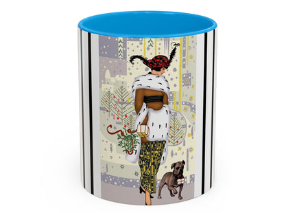 Wrapped in Elegance Colorful Mugs (11oz, 15oz)