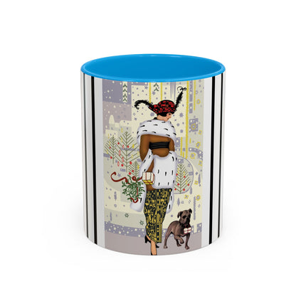 Wrapped in Elegance Colorful Mugs (11oz, 15oz)