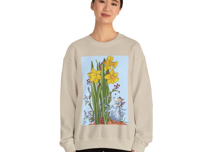 Daffodil Fairy Unisex Heavy Blend™ Crewneck Sweatshirt