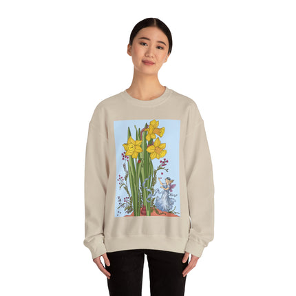 Daffodil Fairy Unisex Heavy Blend™ Crewneck Sweatshirt