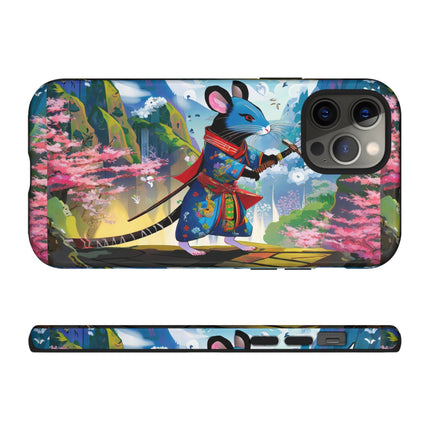 Cyber Samurai Rat Phone Cases