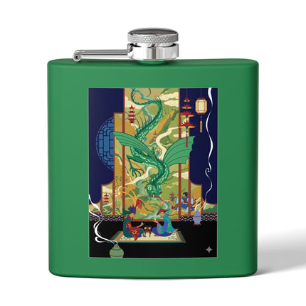 Celestial Dragon Gathering Flask – Mythic Majesty & Timeless Tradition