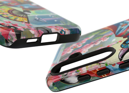 Cyberpunk Geisha Phone Cases